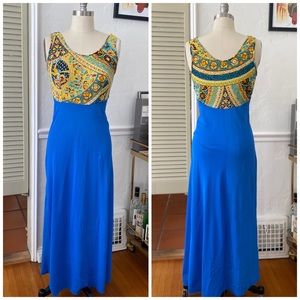 Vintage slip dress, M